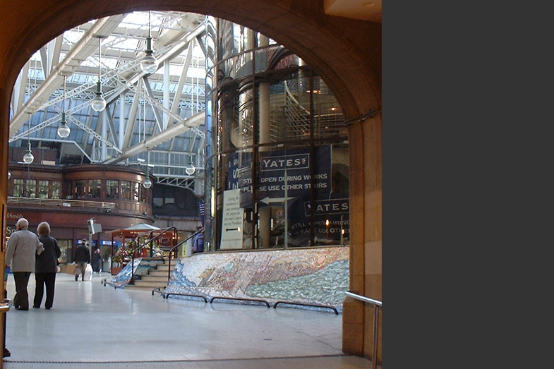 Side entrance to Glasgow Central Station