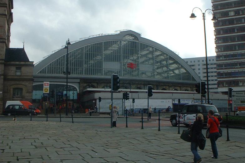 The signifier of the shed, at Liverpool Lime Street Station